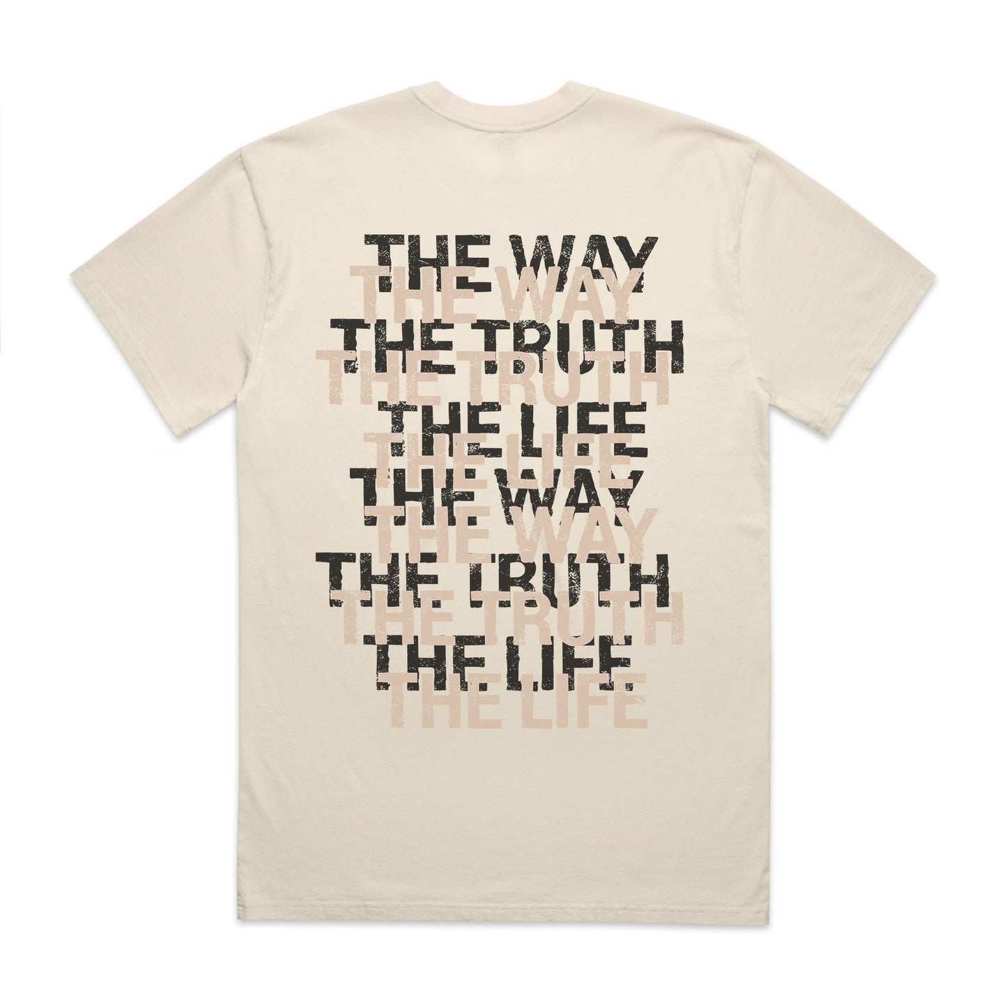 Men's Heavy Faded The Way, The Truth, The Life