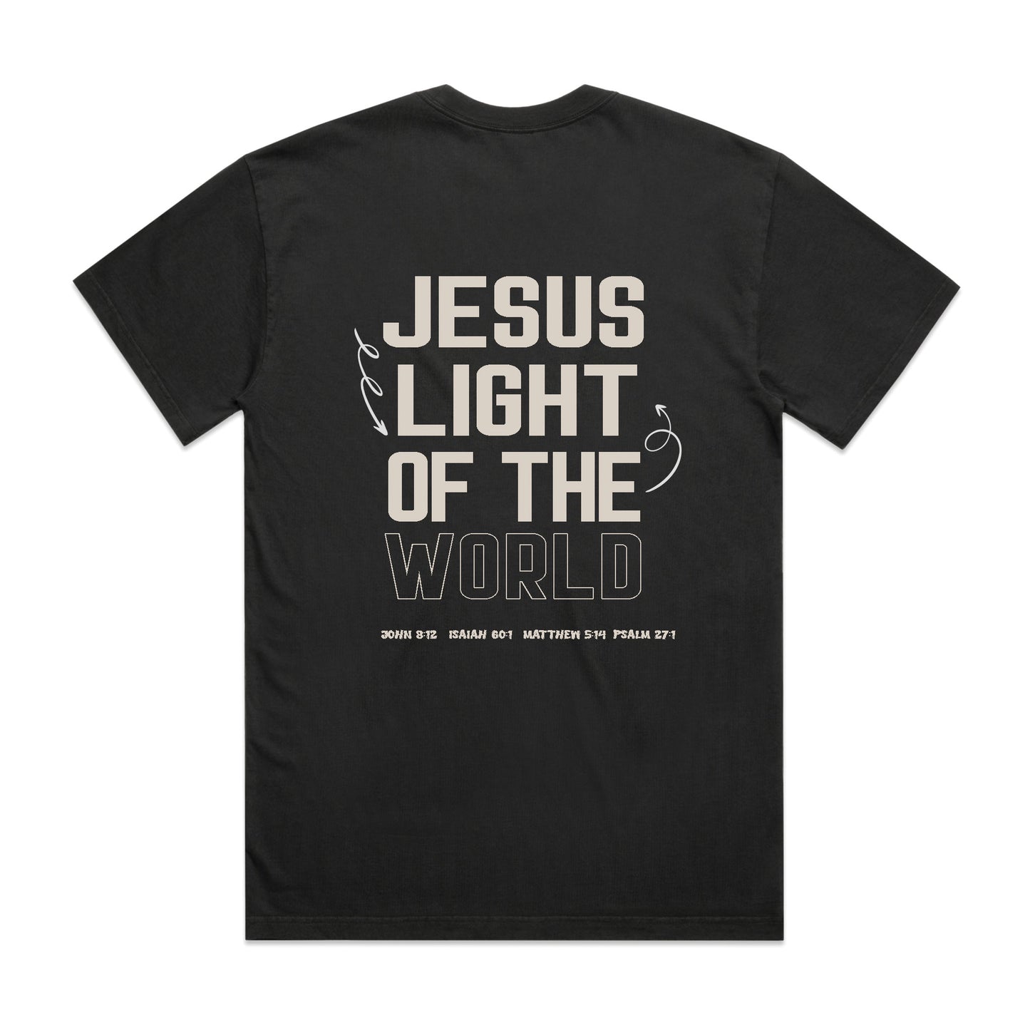 Men's Heavy Faded Tee Light of the World