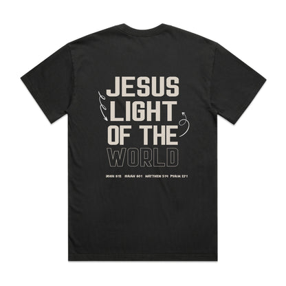 Men's Heavy Faded Tee Light of the World