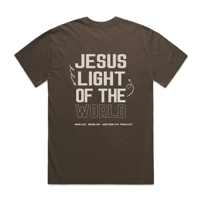 Men's Heavy Faded Tee Light of the World
