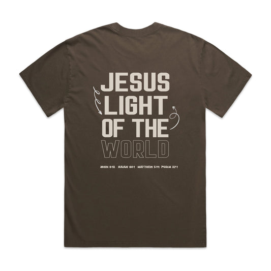 Men's Heavy Faded Tee Light of the World