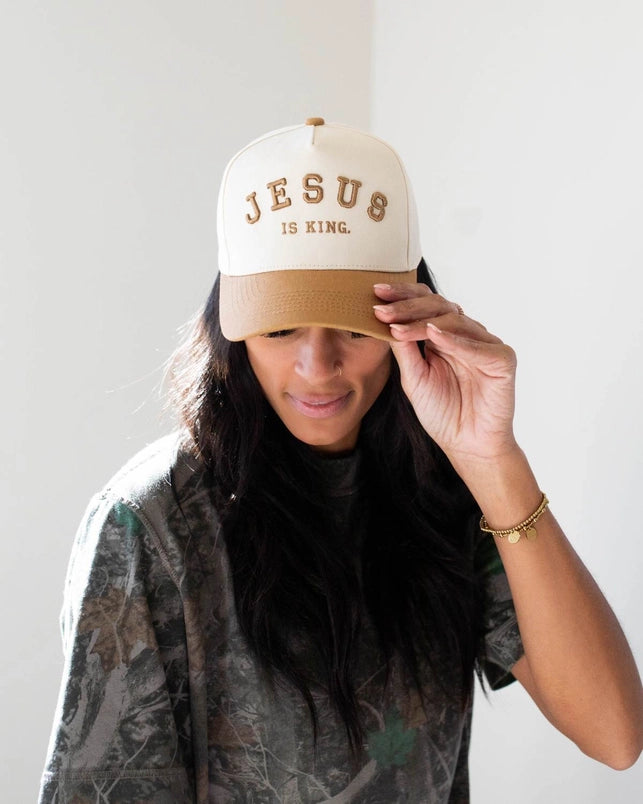 Jesus Is King - Unisex Christian Trucker Hat