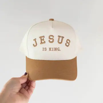 Jesus Is King - Unisex Christian Trucker Hat