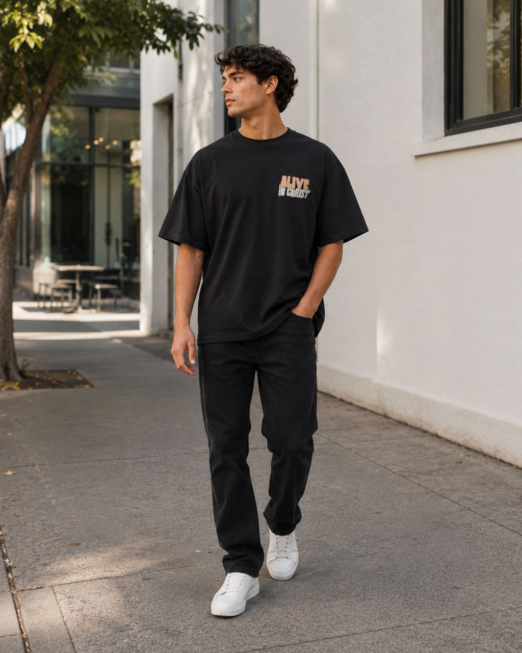 Classic Oversized Alive in Christ