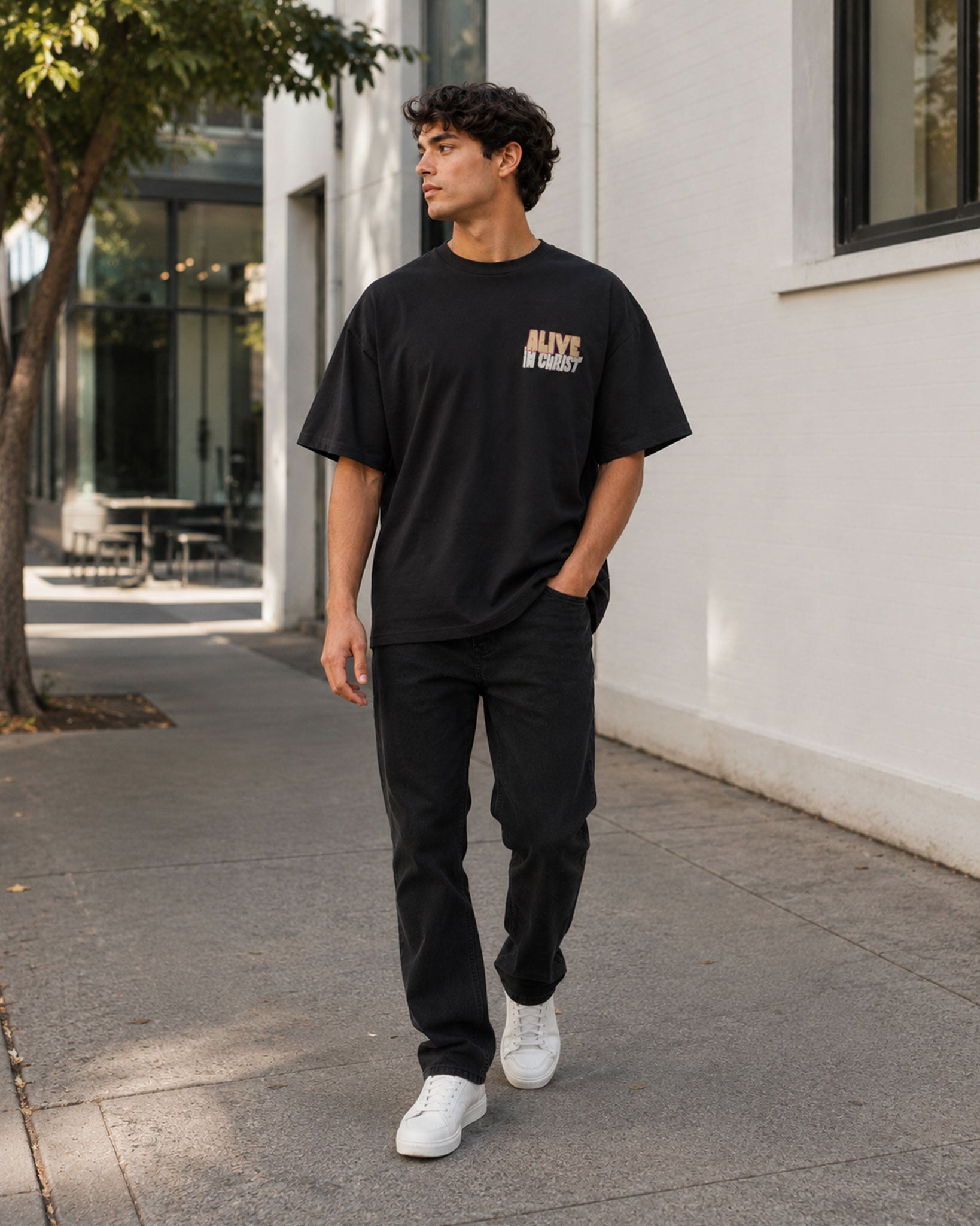 Classic Oversized Alive in Christ