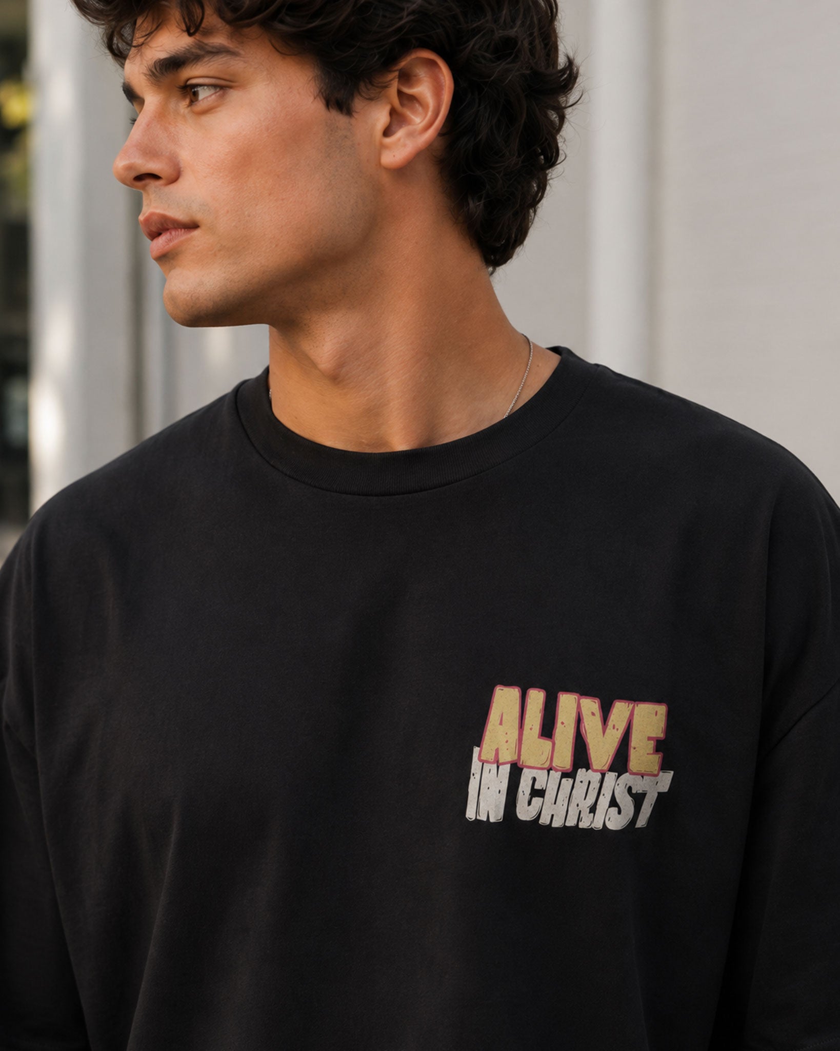 Classic Oversized Alive in Christ