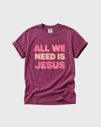 All we need is Jesus Women's T- Shirt