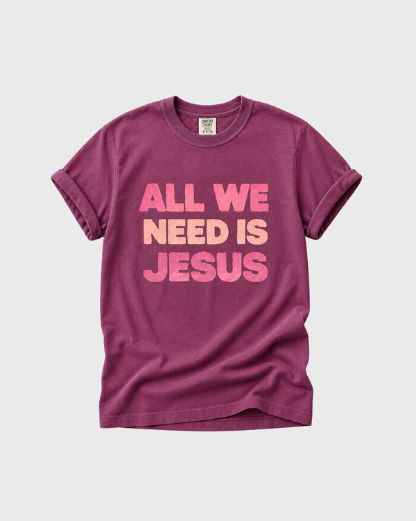 All we need is Jesus Women's T- Shirt