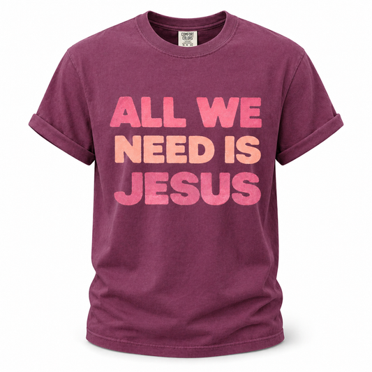 All we need is Jesus Women's T- Shirt