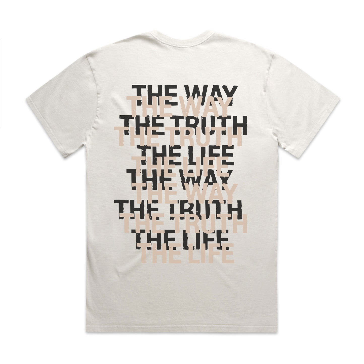 Men's Heavy Faded The Way, The Truth, The Life