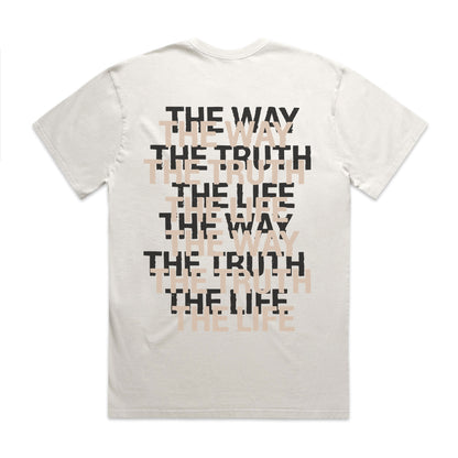 Men's Heavy Faded The Way, The Truth, The Life