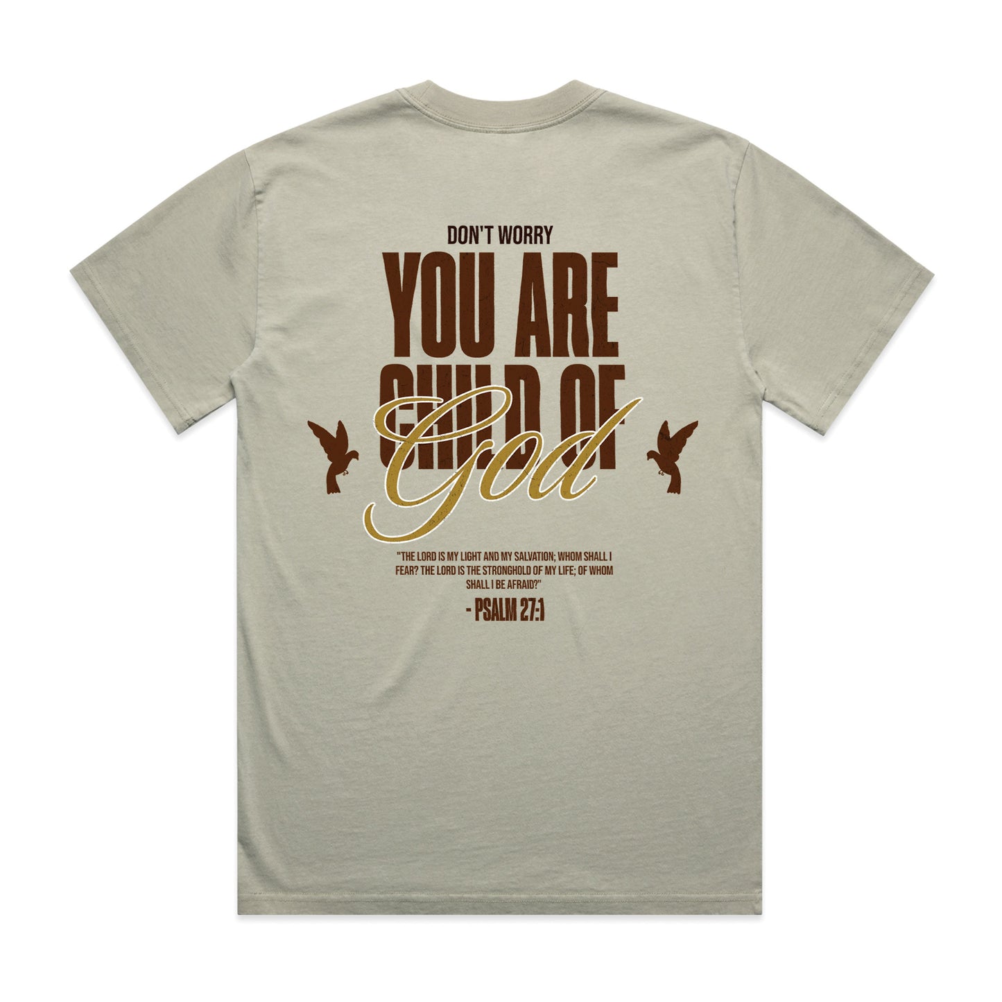 Men's Heavy Faded Tee Child of God