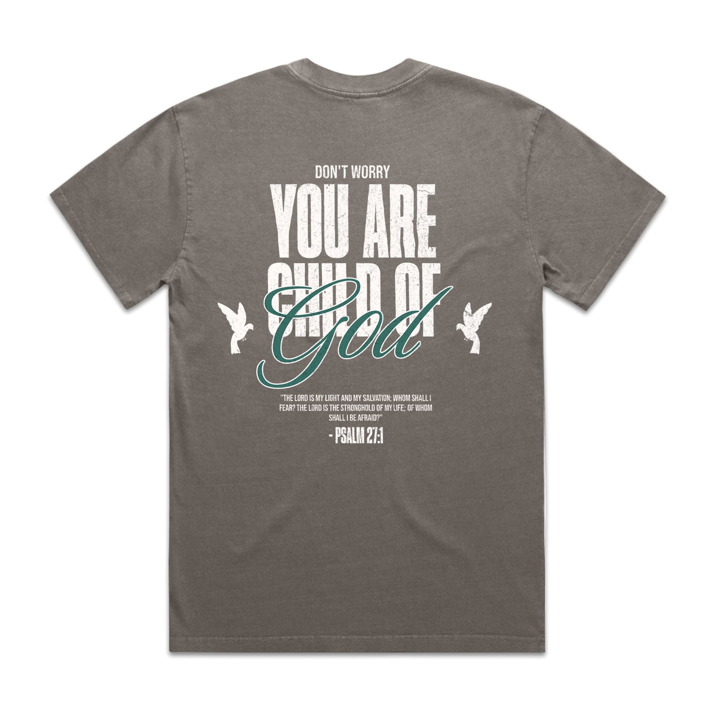 Men's Heavy Faded Tee Child of God