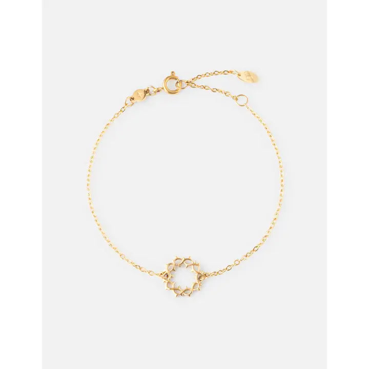 Crown of Thorns Link Bracelet