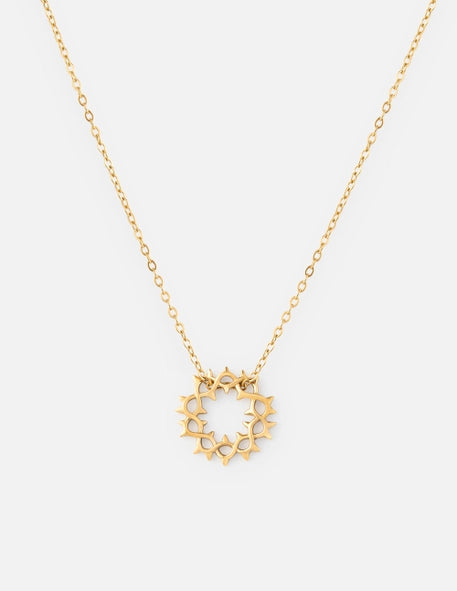 Crown of Thorns Link Necklace