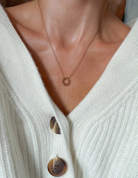Crown of Thorns Link Necklace
