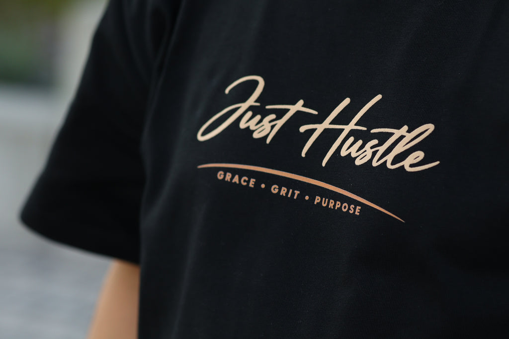 Men's Heavy  Tee Just Hustle