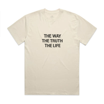 Men's Heavy Faded The Way, The Truth, The Life