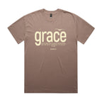 Men's Heavy Faded Tee Oversized Grace