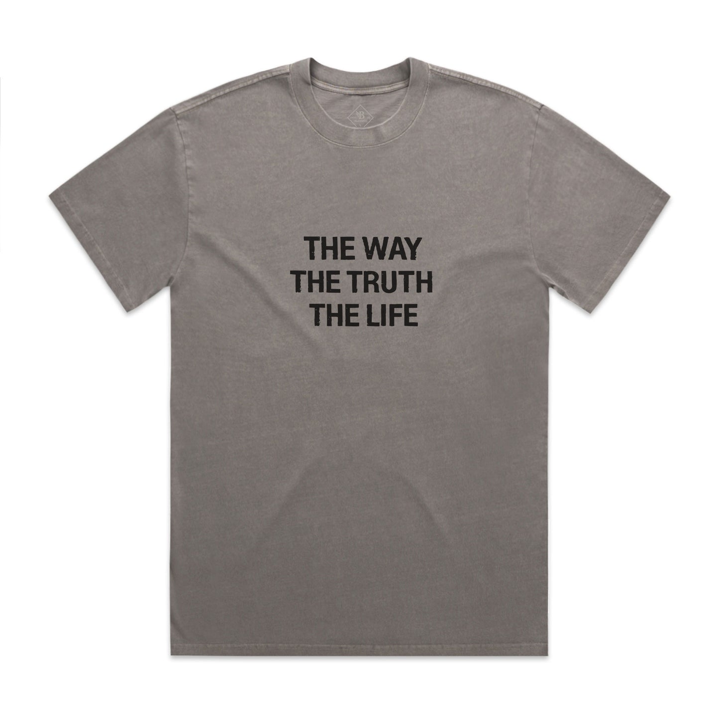 Men's Heavy Faded The Way, The Truth, The Life