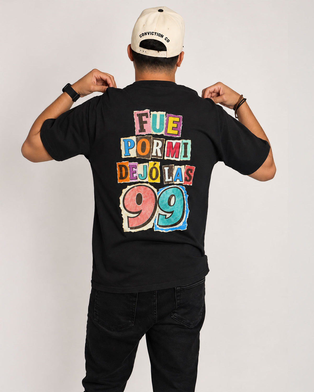 Fue por Mí Dejó las 99 — Heavy Faded Tee
