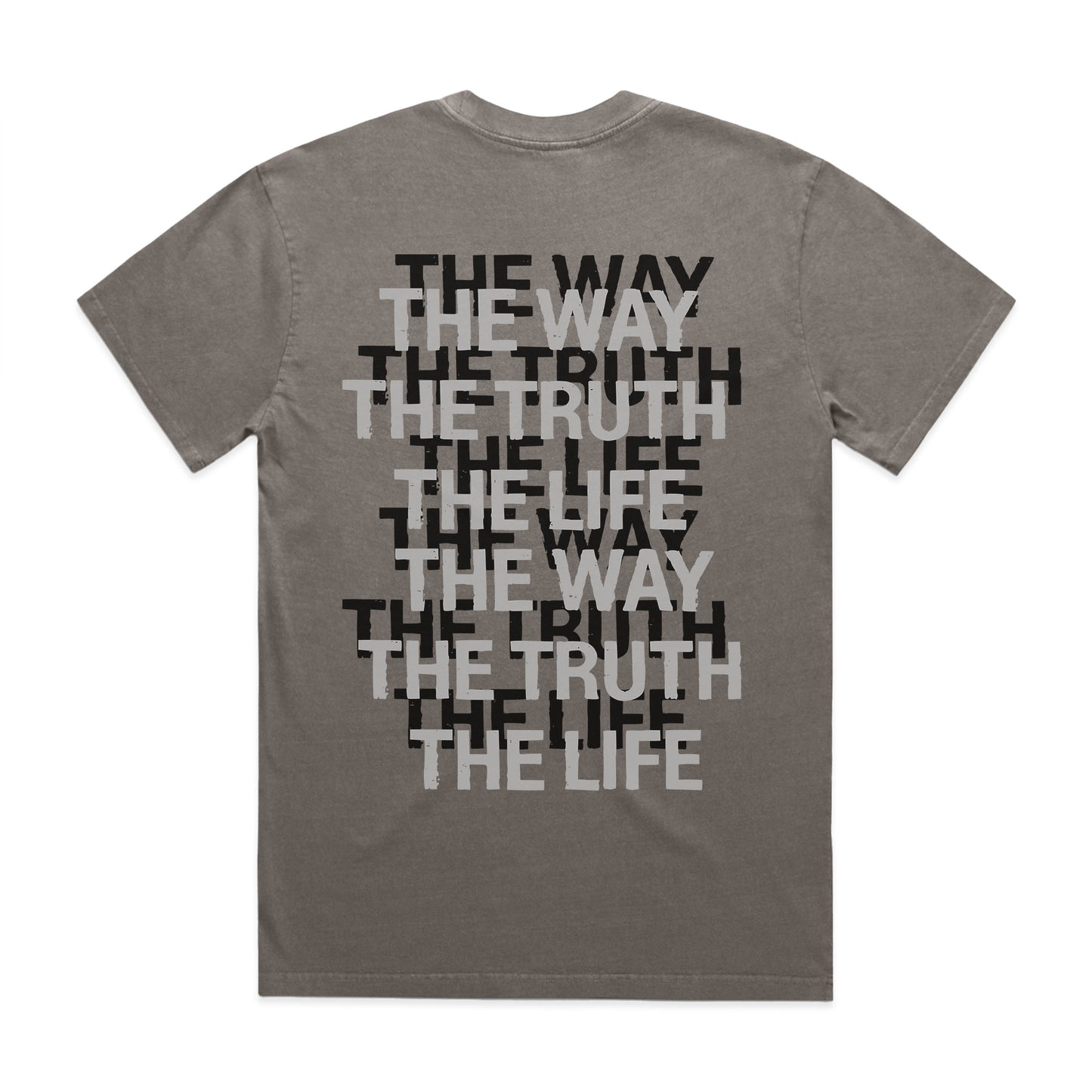 Men's Heavy Faded The Way, The Truth, The Life