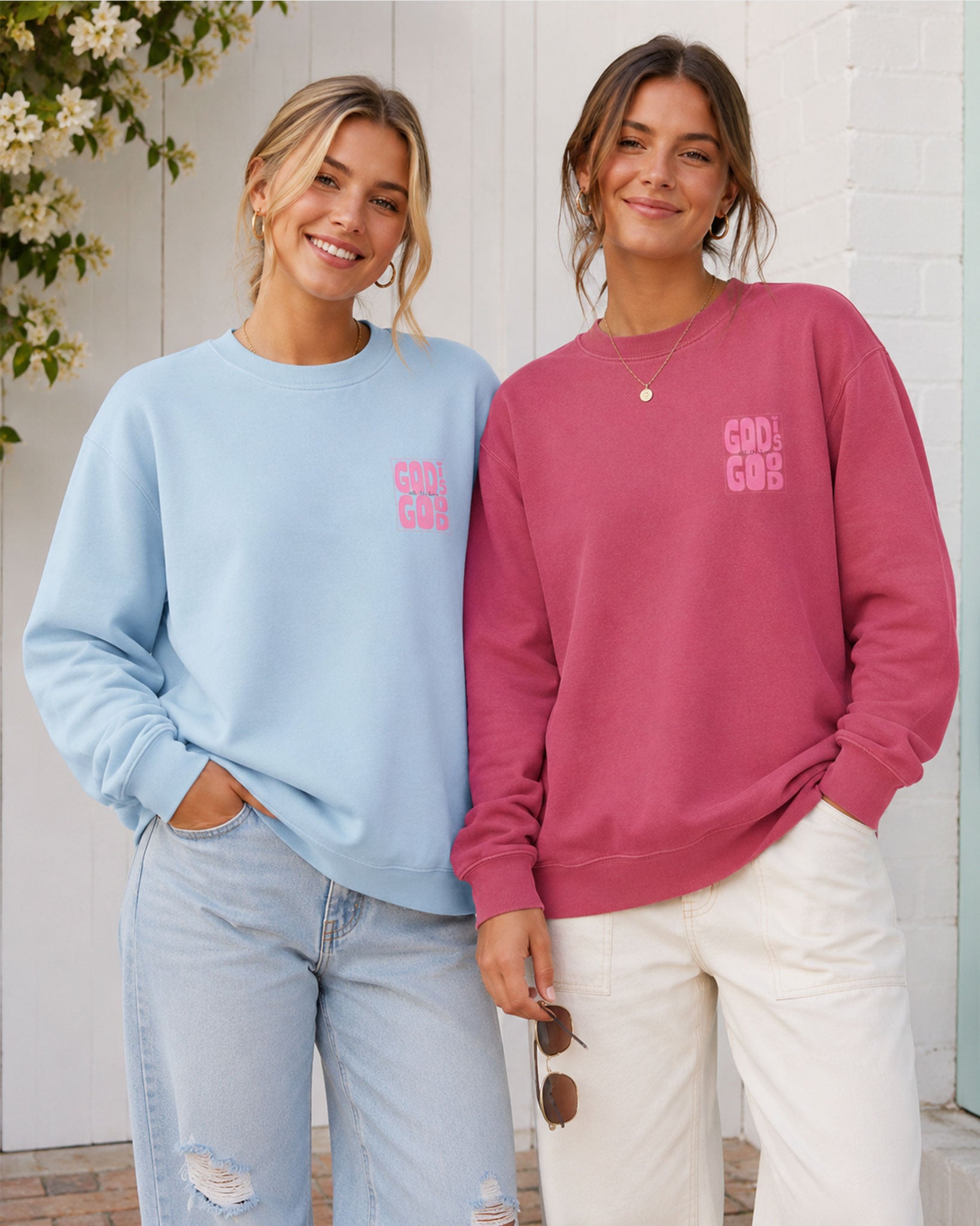 God is Good all the time Sweatshirt
