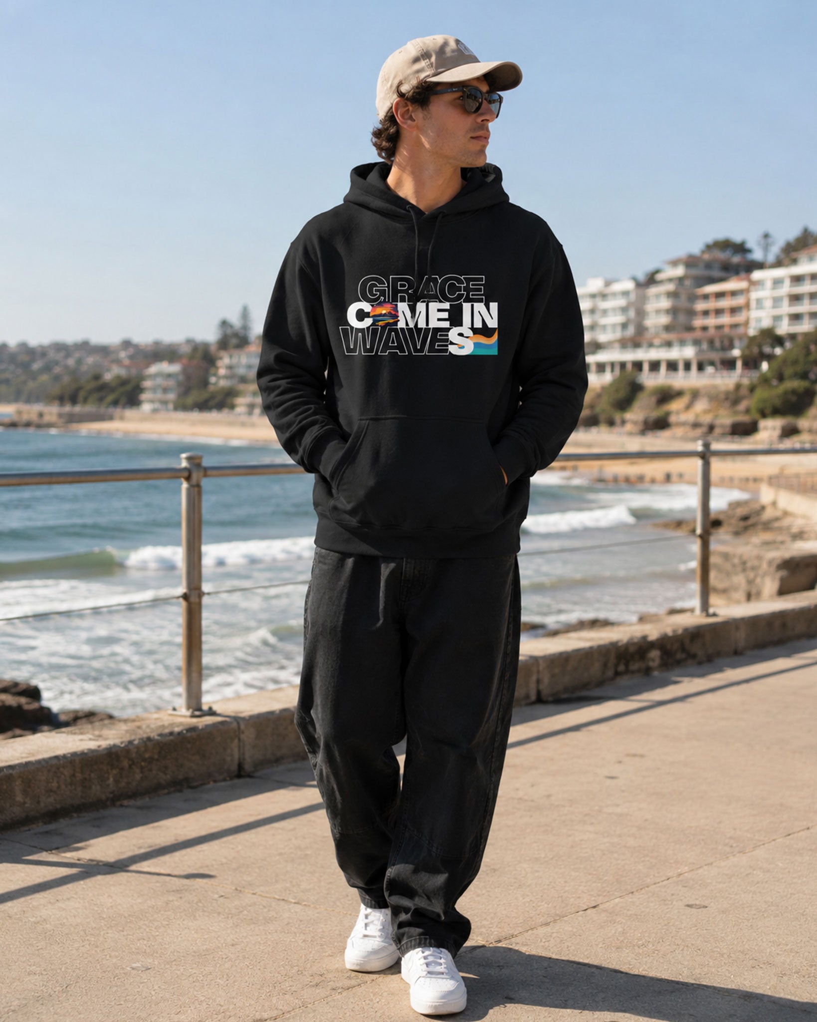 Grace come in Waves Hoodie