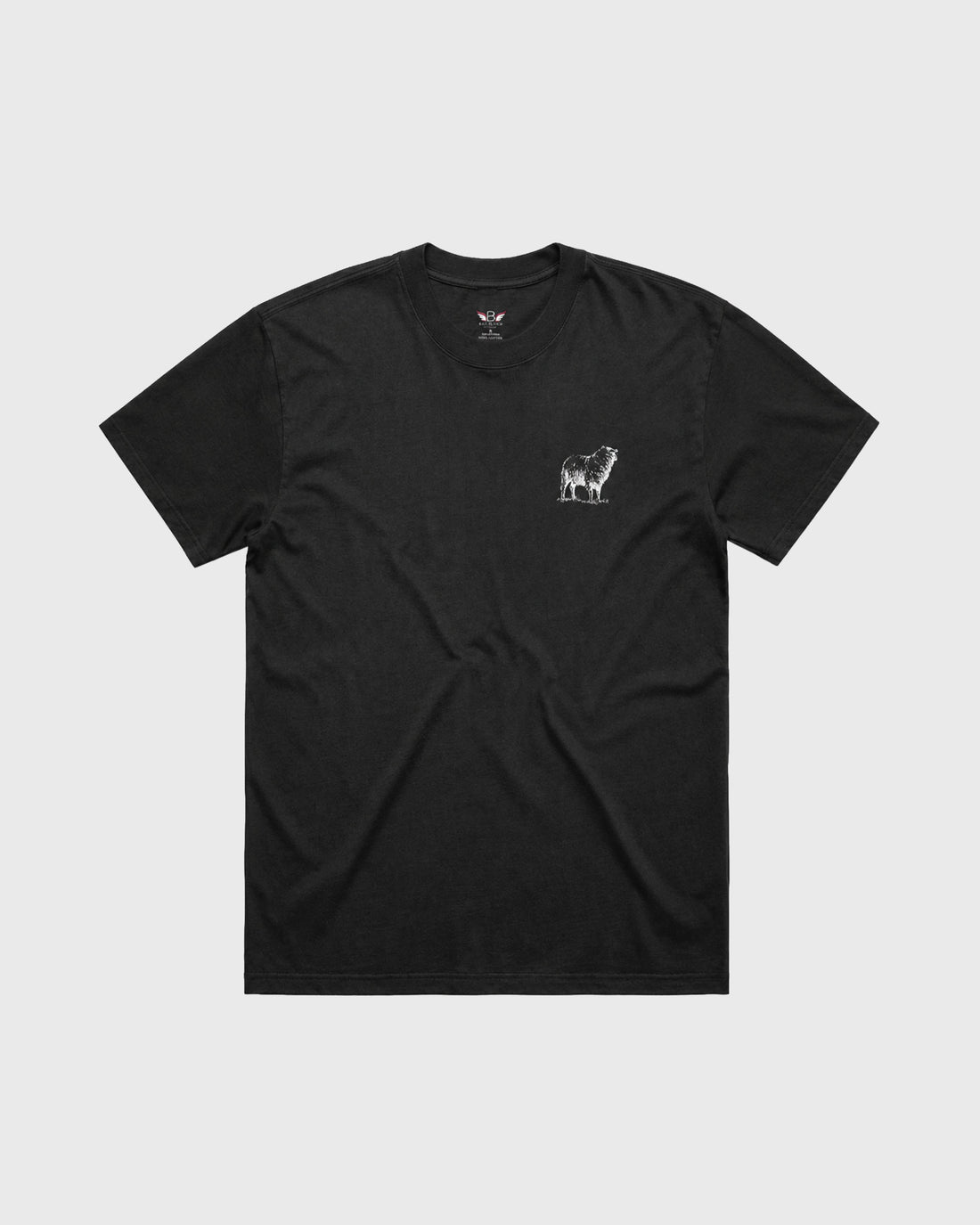 Men's Heavy Tee Oversized He left the 99