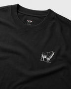 Men's Heavy Tee Oversized He left the 99