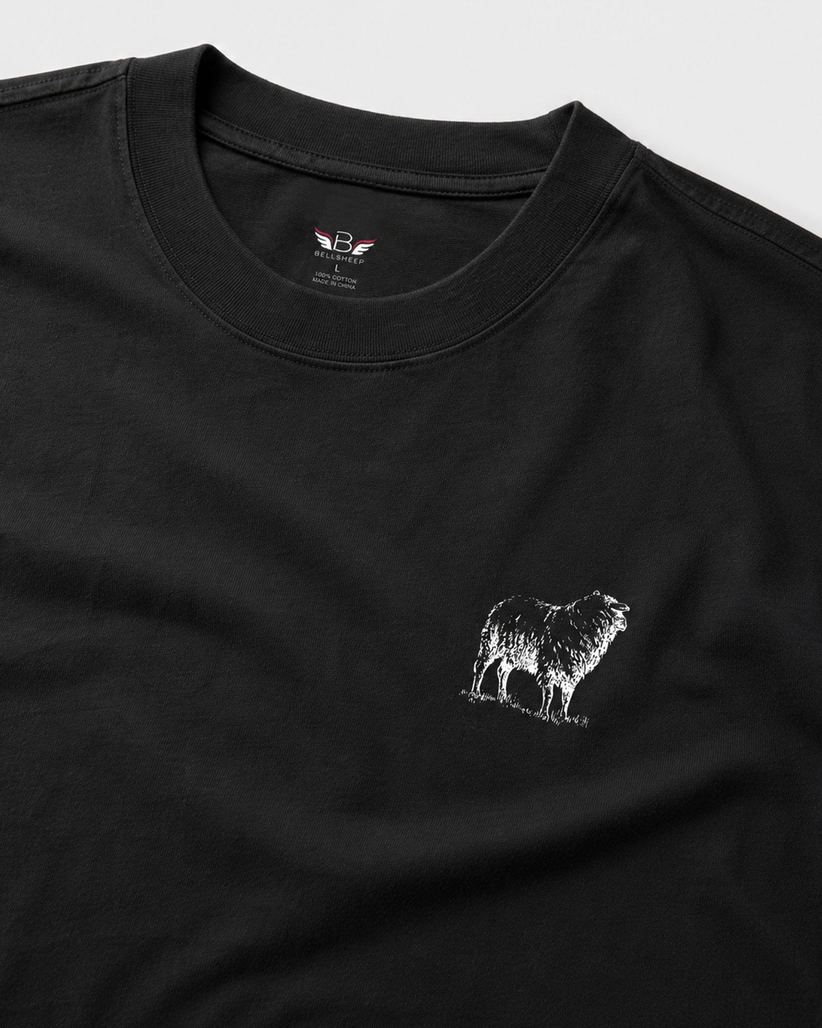 Men's Heavy Tee Oversized He left the 99