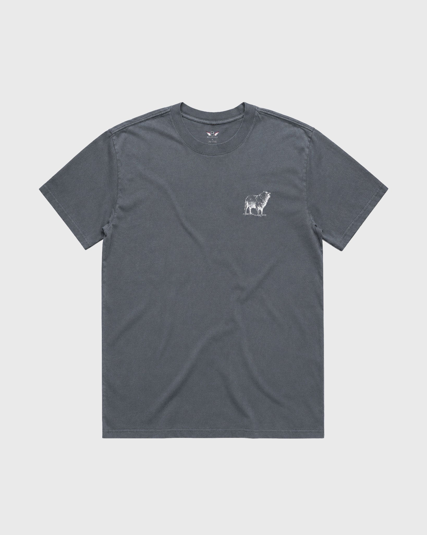 Men's Heavy Tee Oversized He left the 99