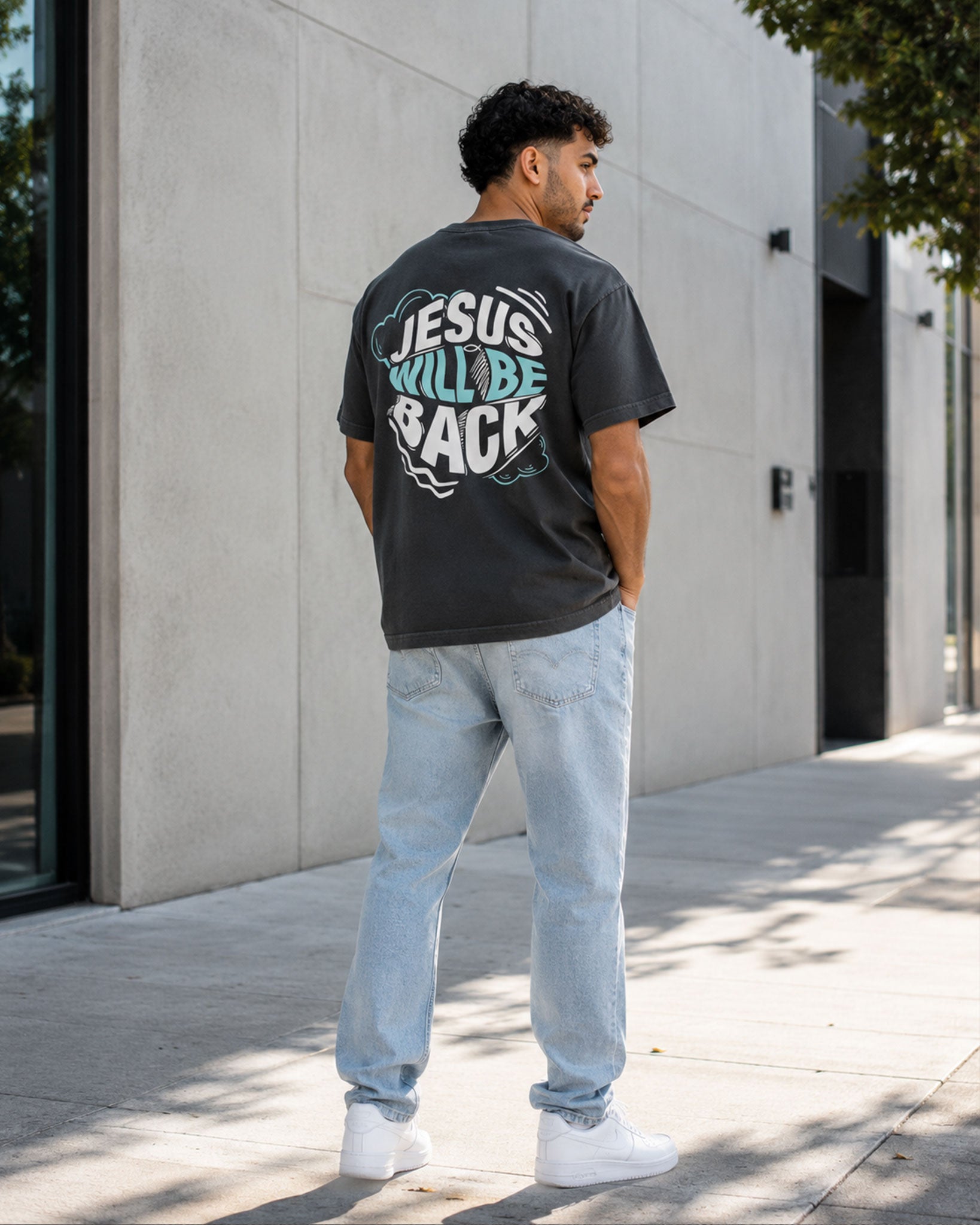 Men's Heavy Tee  He'll be back