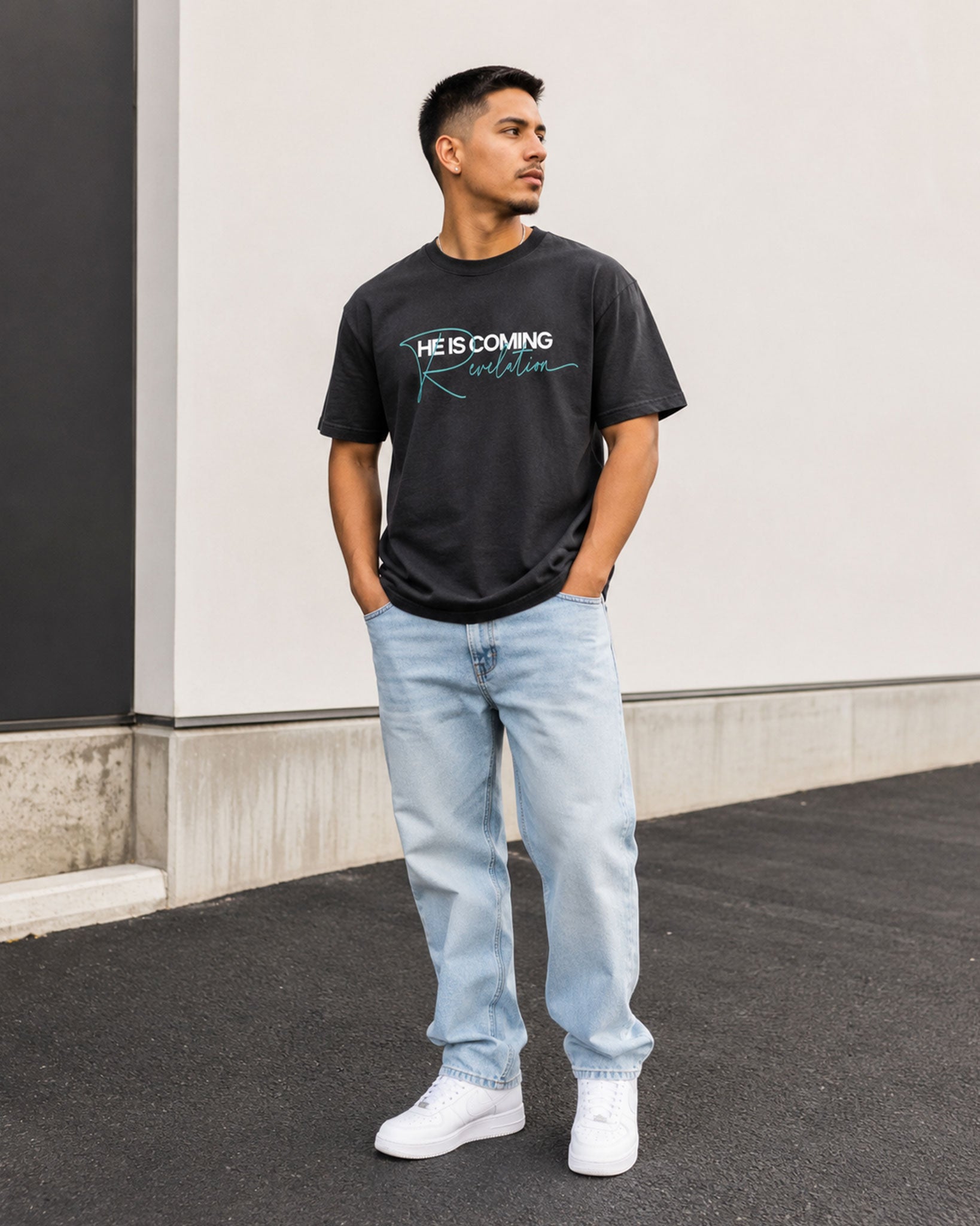 Men's Heavy Tee  He'll be back