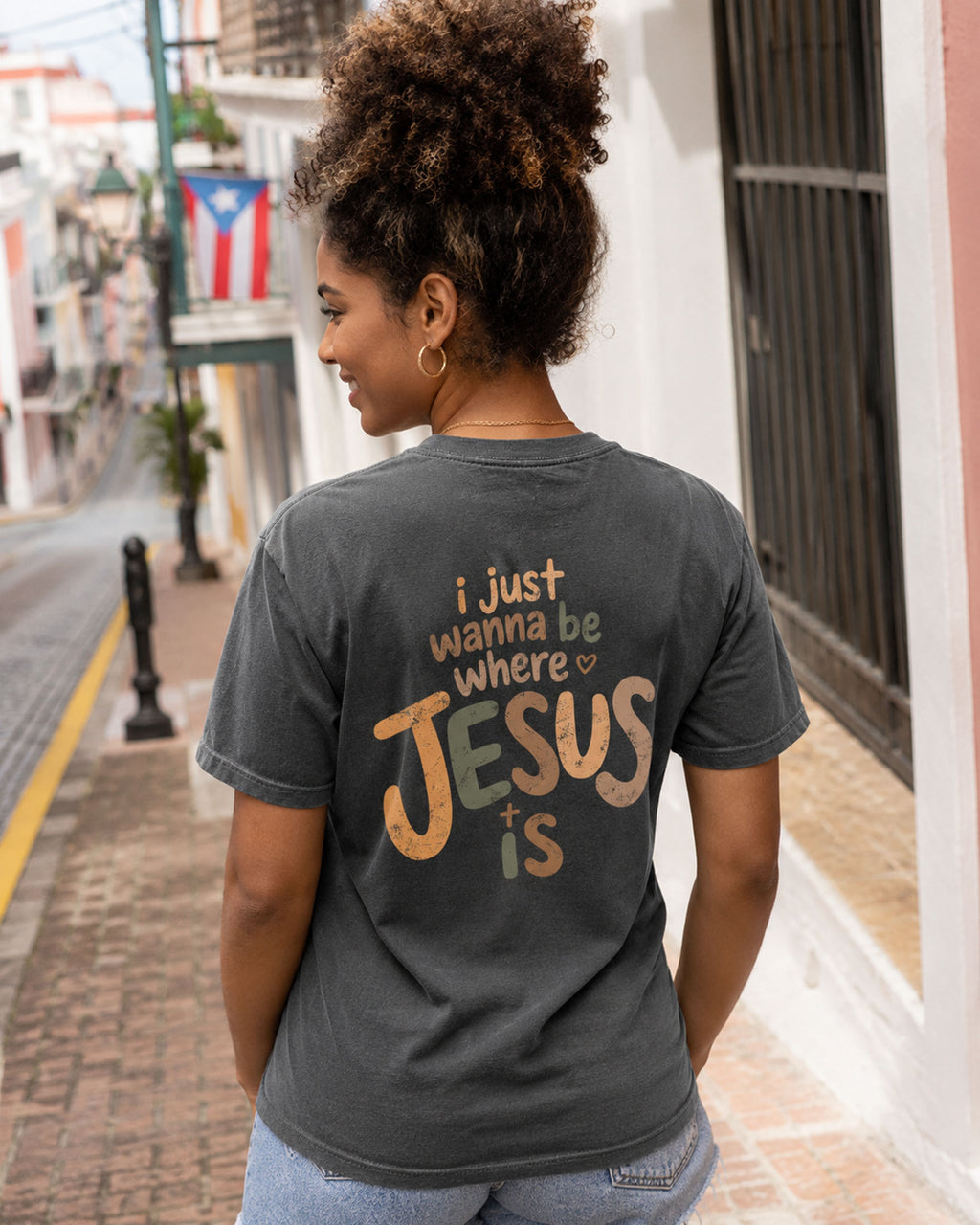 I wanna be where Jesus is T-Shirt