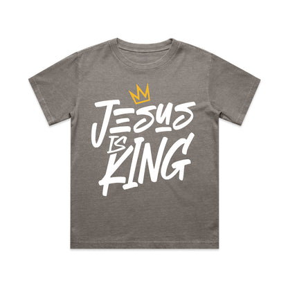 Jesus is King Youth Heavy Faded