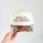 Jesus Is the Answer - Unisex Christian Trucker Hat