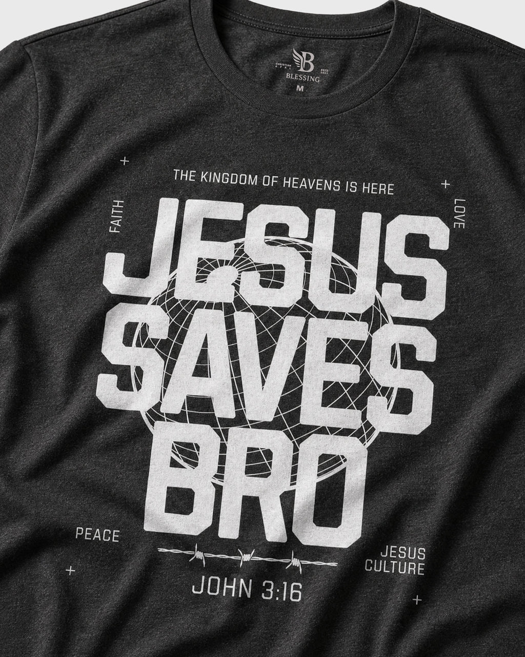 Jesus Saves Bro Tee