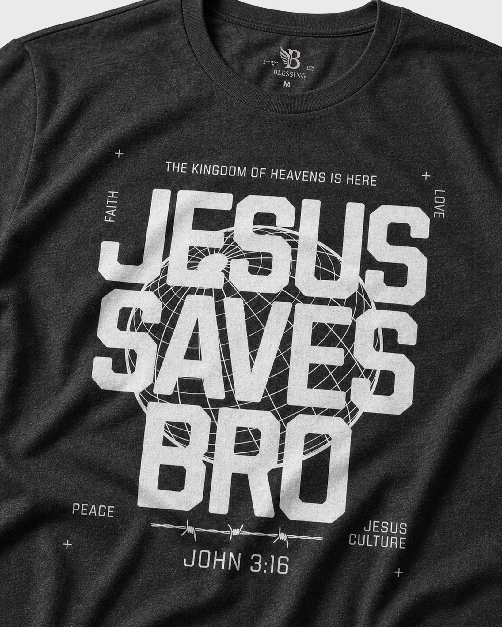 Jesus Saves Bro Tee