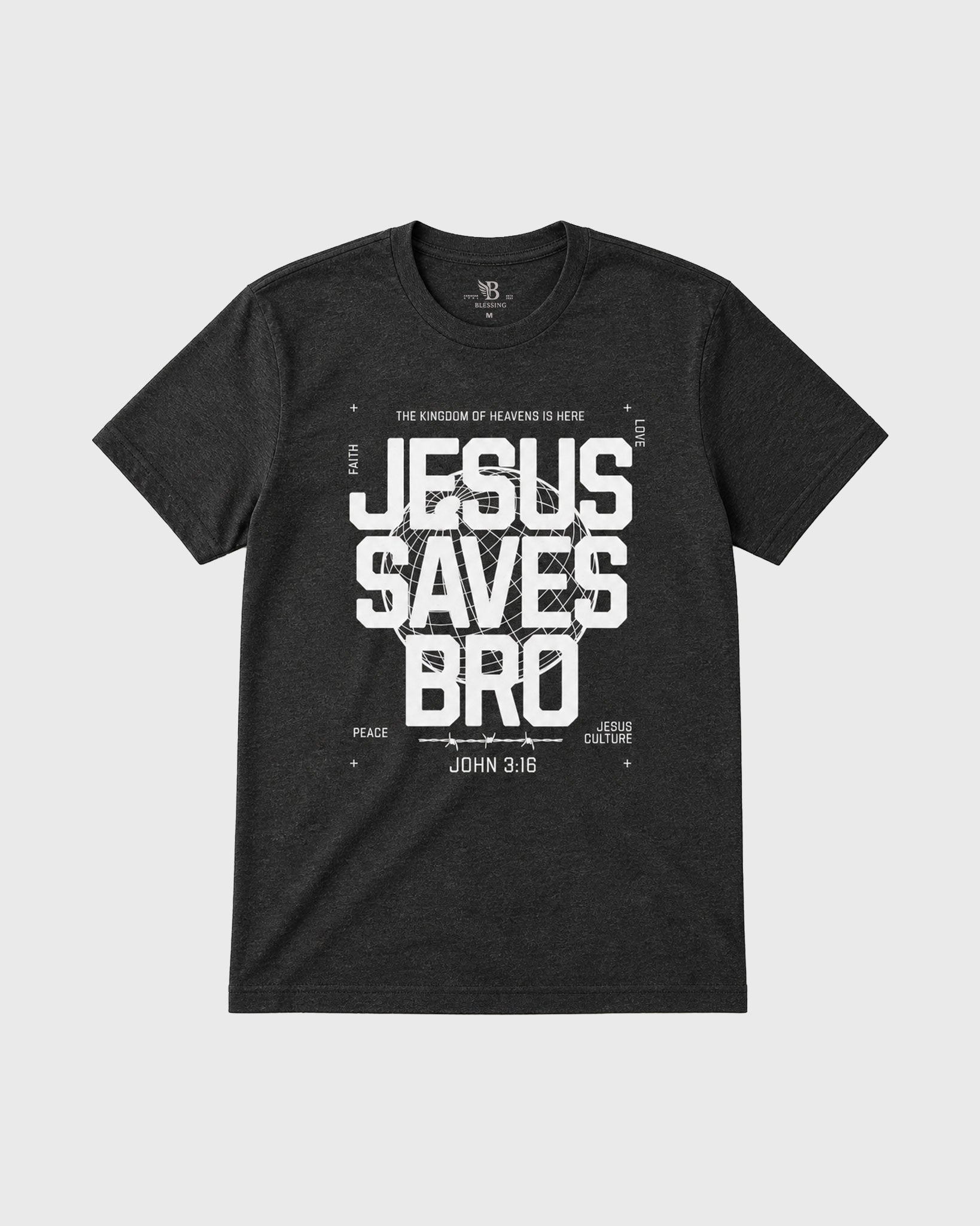 Jesus Saves Bro Tee