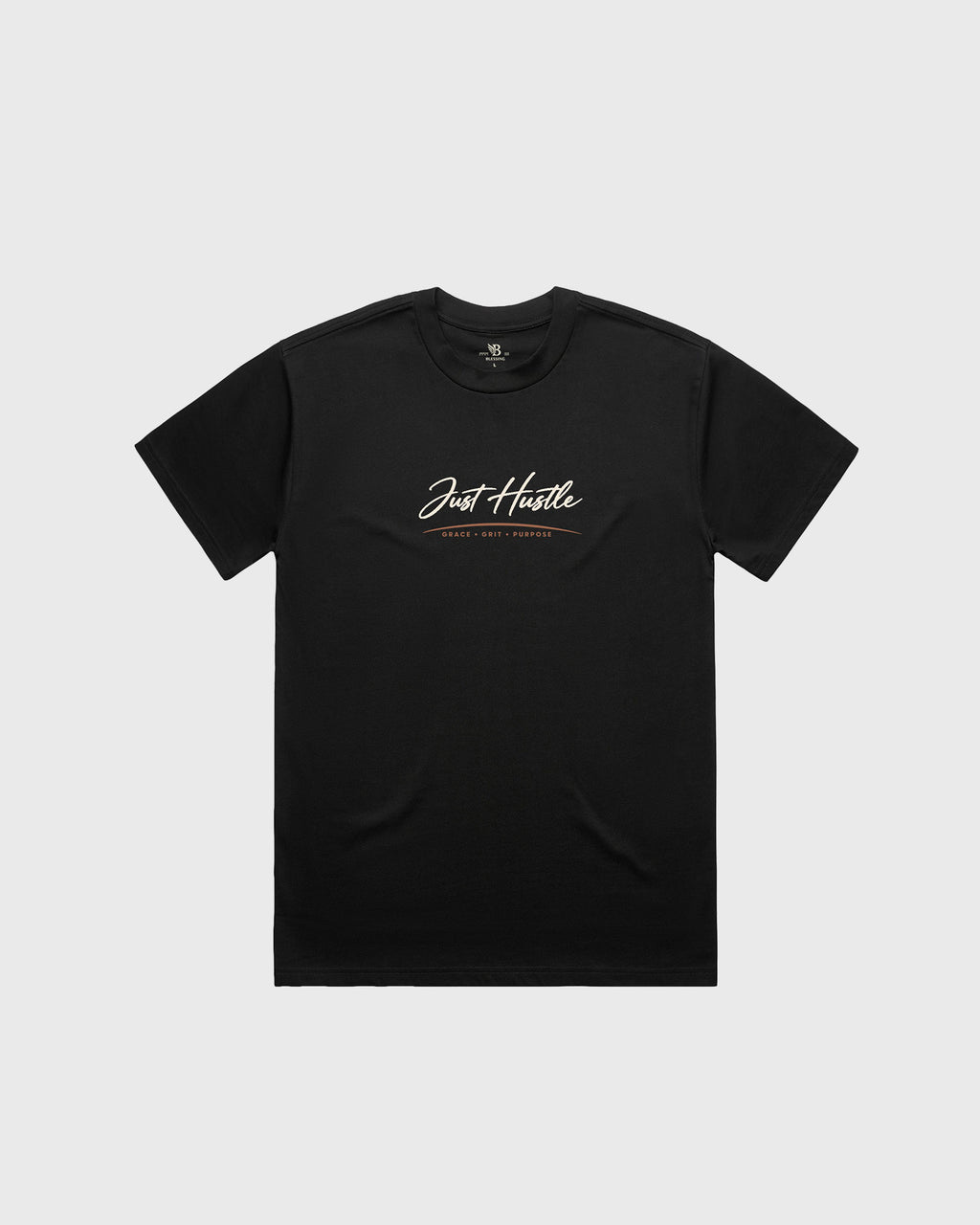 Men's Heavy  Tee Just Hustle
