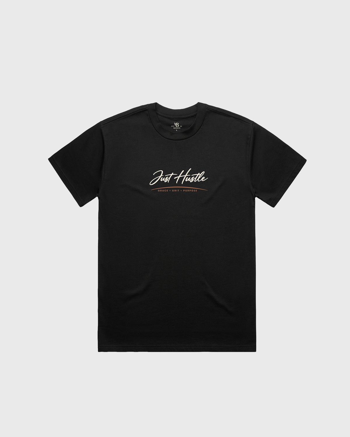 Men's Heavy  Tee Just Hustle