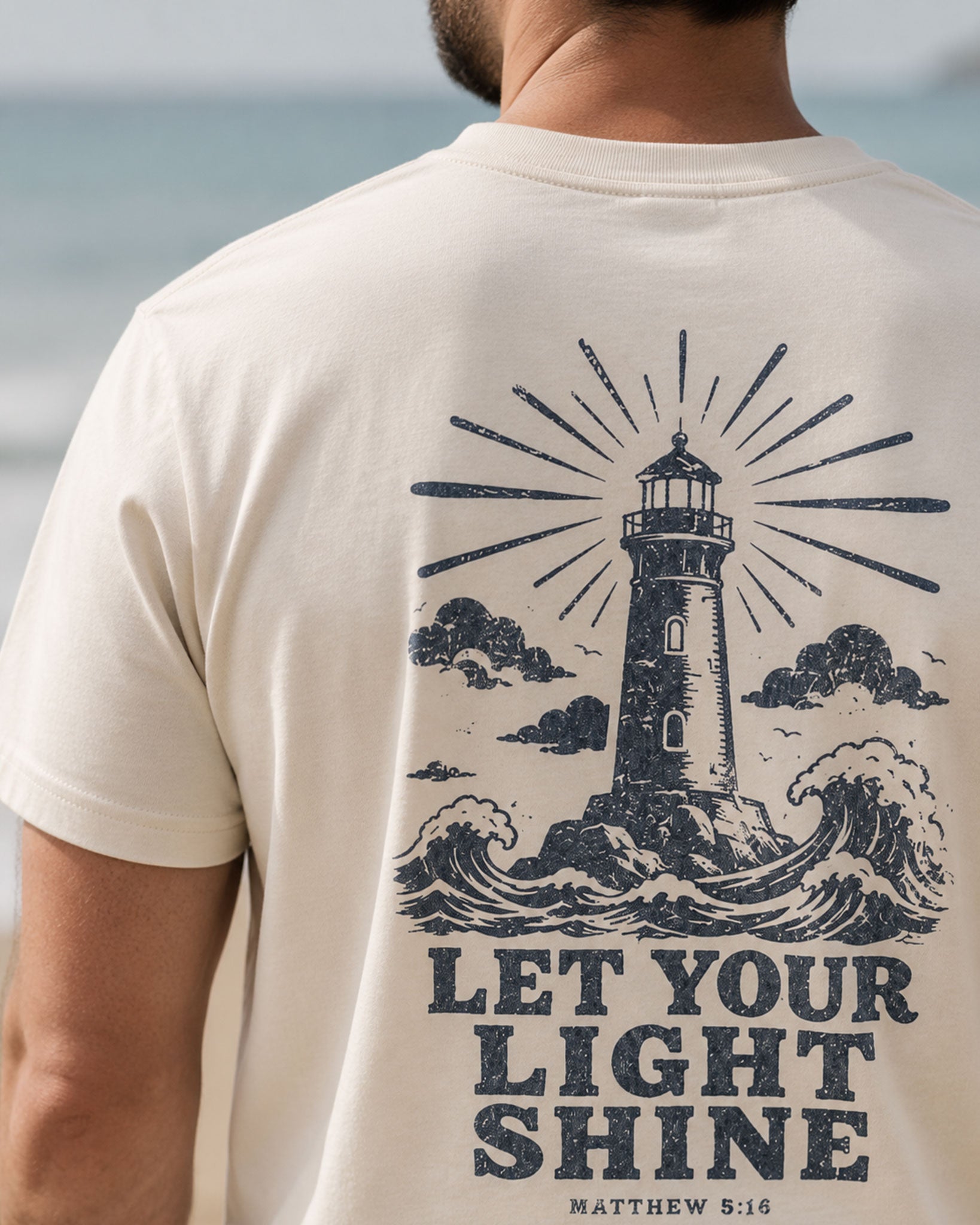 Classic tee, Let your light shine