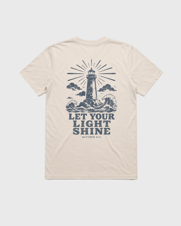 Classic tee, Let your light shine