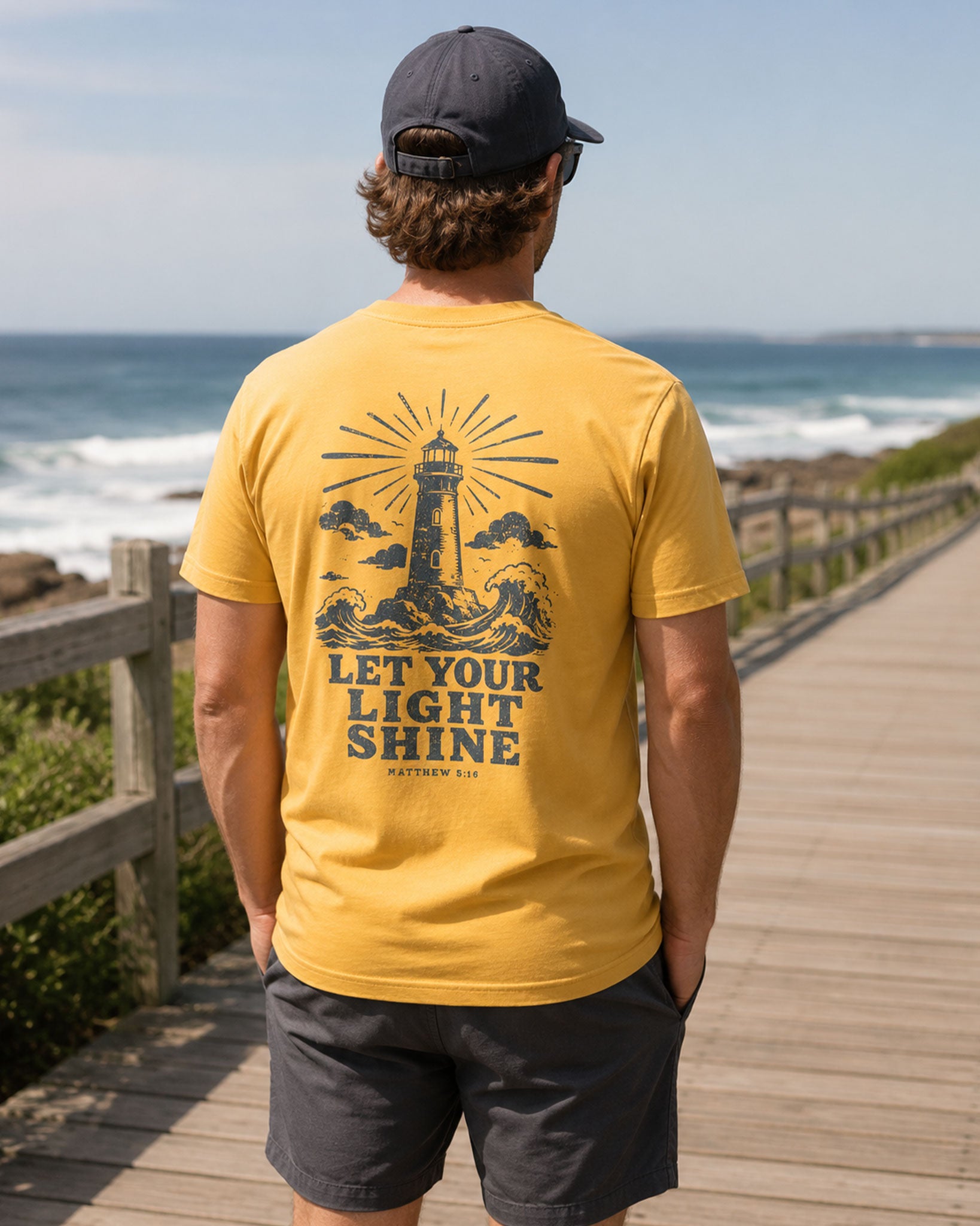 Classic tee, Let your light shine