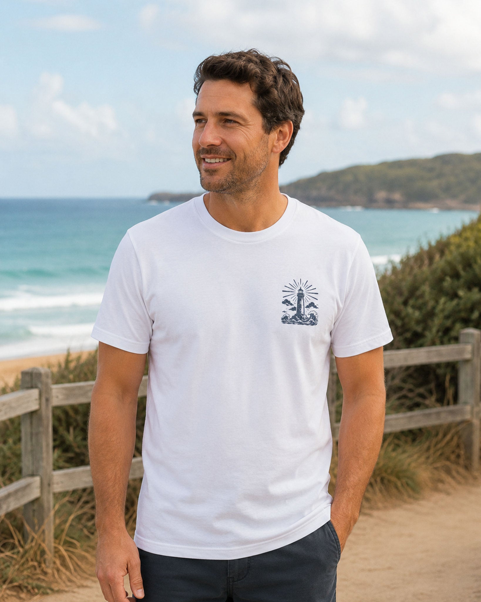 Classic tee, Let your light shine