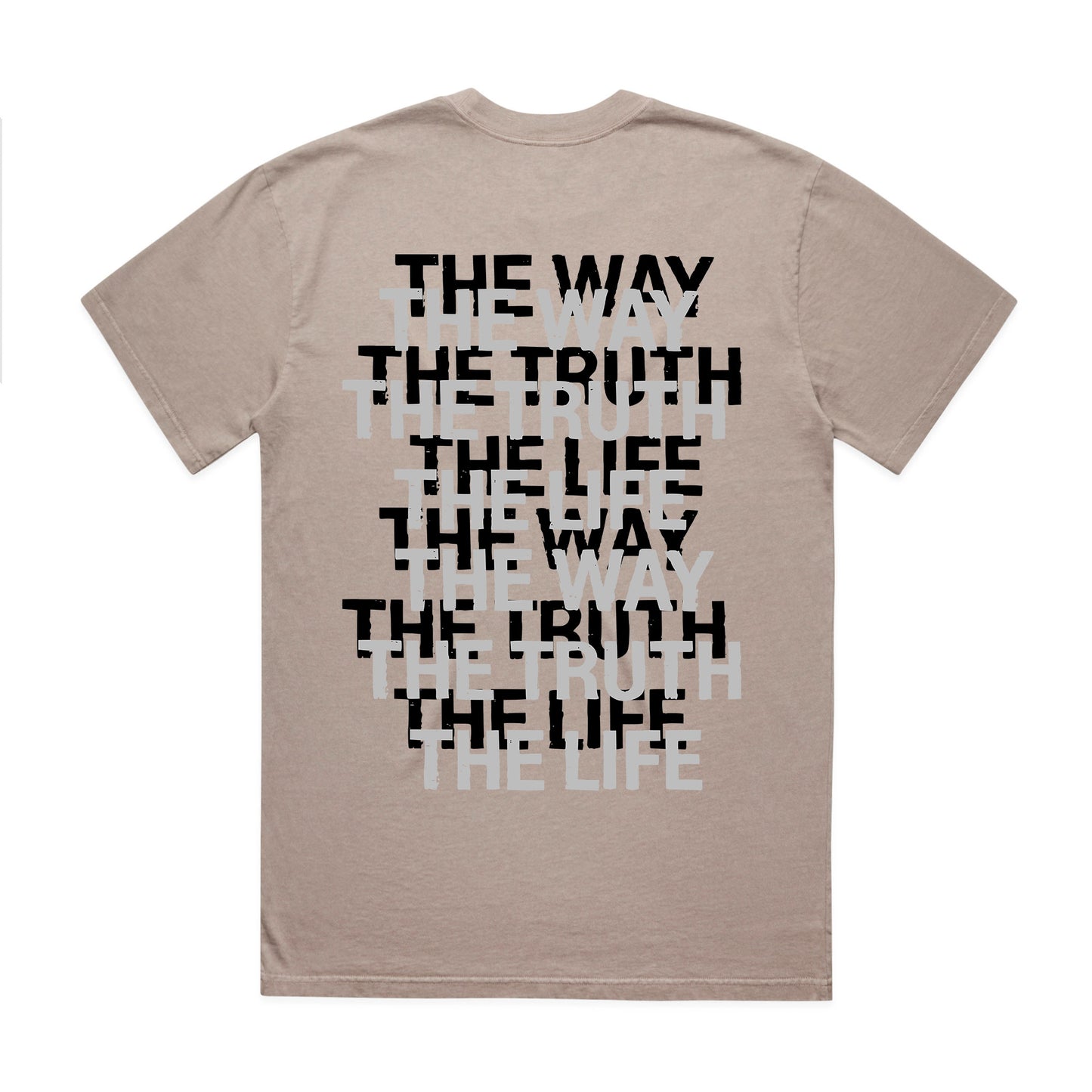 Men's Heavy Faded The Way, The Truth, The Life