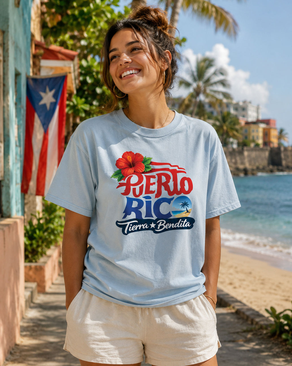 Puerto Rico Tierra Bendita Women's T- Shirt