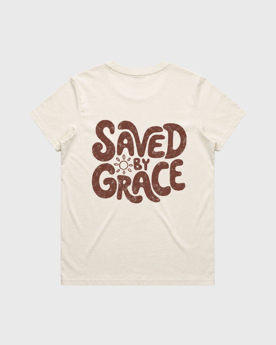 Women's Saved by Grace Tee