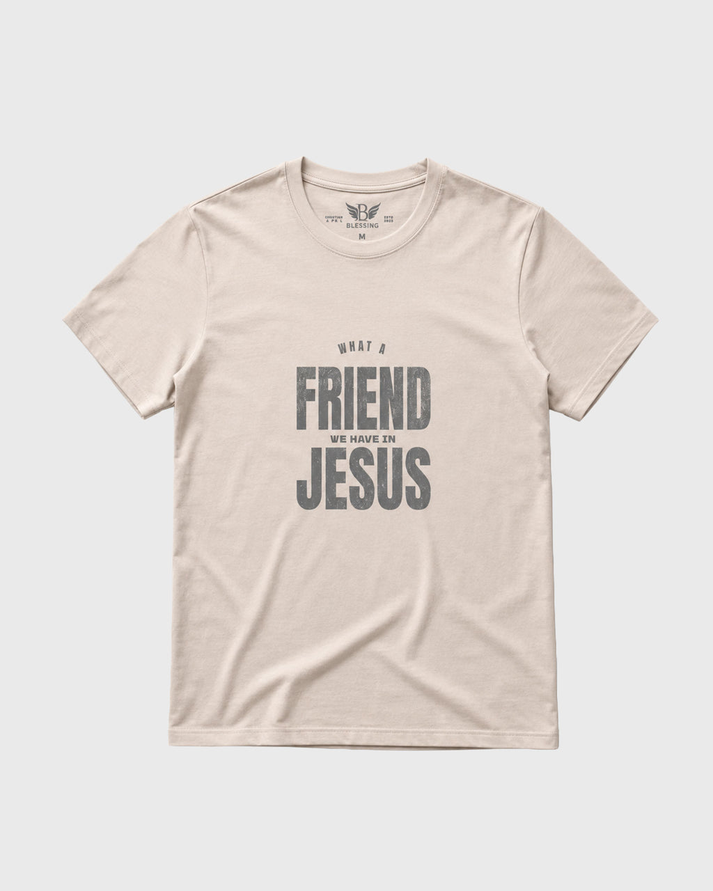 Classic Tee What a Friend we have in Jesus
